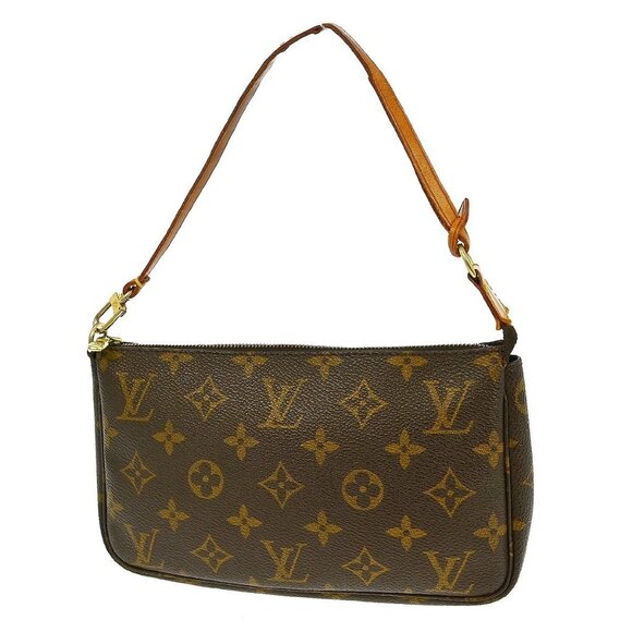 LOUIS VUITTON MONOGRAM POCHETTE ACCESSOIRES HANDBAG M51980 AR0010 RQ00093 - Picture 2 of 9